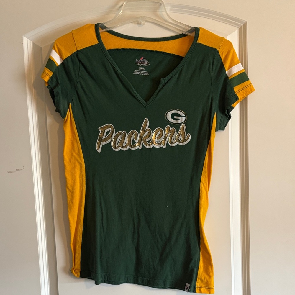 Majestic Green and Yellow Women's Top
